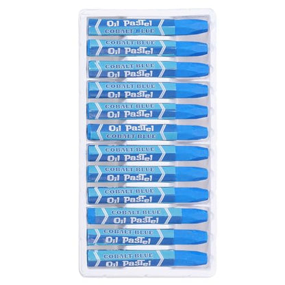 PATIKIL Cobalt Blue Oil Pastels, 36Pcs Soft Oil Crayons Pastels Stick Vibrant and Creamy Art Supplies Bulk for Artists Beginners Art Painting Drawing Blending Graffiti Gallery - color: Cobalt Blue