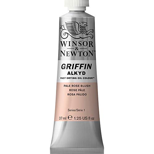 Winsor & Newton Griffin Alkyd Fast Drying Oil Paint, Pale Rose Blush - color: Pale Rose Blush, style: 1.25-oz Tube