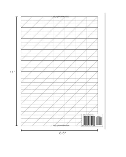 Calligraphy Practice Paper: Lined, Tracing, Writing, and Lettering Notebook for Beginners | 8.5 x 11 inches | 120 Pages