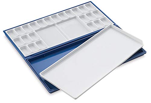 Martin 92-WP3024B Mijello Airtight Leak Proof Fusian Watercolor 24-Well Palette