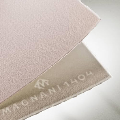 Magnani Watercolour Paper Pad, Fine Grain, 300 g/m, 100% Cotton, Round Screen Paper (18 x 26 cm) - size: 18 x 26 cm