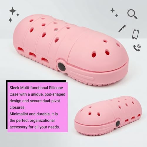 Novelty Shoe-Shaped Pencil Case & Makeup Pouch for Teen Girls