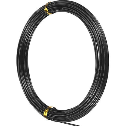 1 Roll Tecunite Aluminum Wire Craft Wire, 10 M X 1.5 mm, Black | TecUnite Aluminum Craft Wire for Sculpting,10 M X 1.5 Mm,Black,1 Roll - color: Black, size: 10000 mm x 1.5 mm