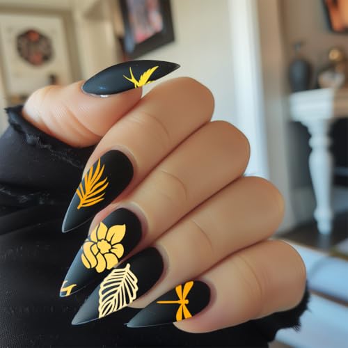 3Pcs Floral Leaves Nail Stamping Plate Set Lace Seaside Nail Stamp Templates French Tip Nail Art Stamp Plates Butterfly Image Plate Reusable Tools with Stamper Scraper for Manicure Printing - style: Botanical Style