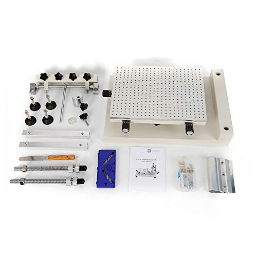 Silkscreen Machine, TBVECHI 3040 Professional Manual Precise Screen Printer Solder Cream Print Silkscreen Machine 54 * 38 * 39cm
