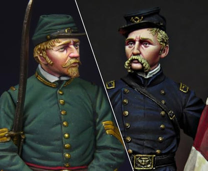Vallejo - American Civil War Acrylic Paint Set | Model Color | Figure Color Series Historical Miniature Kit to Achieve Historical Accuracy with Artist-Grade Pigments | 16 Bottles x 18 ml (0.6 fl.oz.) - style: American Civil War
