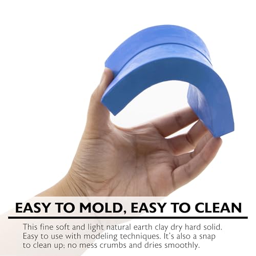 BAZIC Products Blue Modeling Clay, 1 lb - color: Blue, size: 1-Pack