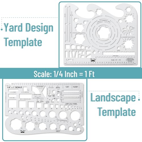Mr. Pen- Landscape Templates, Architectural Templates, Drafting Tools