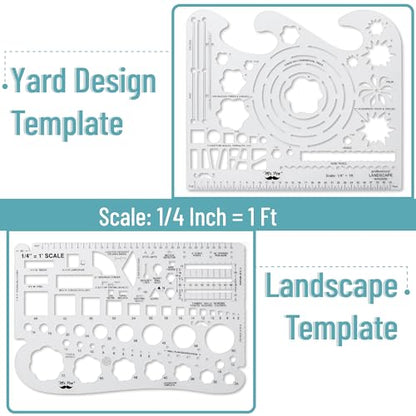 Mr. Pen- Landscape Templates, Architectural Templates, Drafting Tools