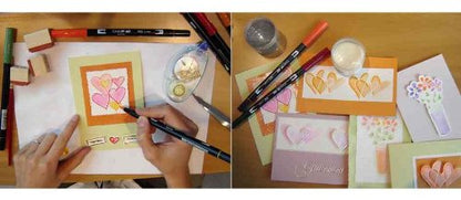 Tombow Dual Brush Pen, ABT, No. 026 (AB-T026) - color: 026 Yellow Gold