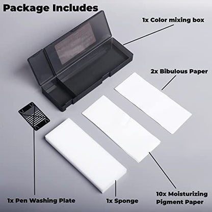 Wet Palette for Acrylics – Airtight Lid, 48hr Moisture, Miniature Ready