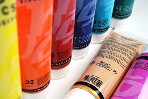 Pebeo Studio Acrylics High Viscosity, Fine Acrylic, 250 ml - Raw Umber - color: Raw Umber, size: 8.45 Fl Oz (Pack of 1)
