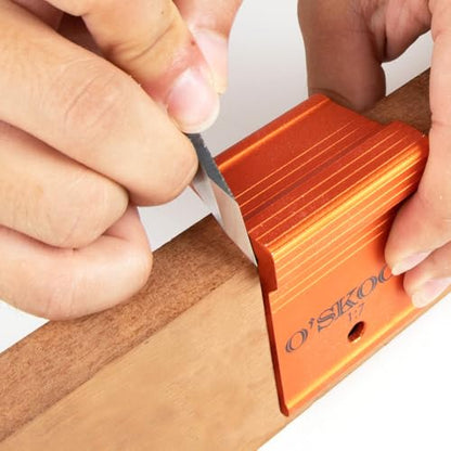O'SKOOL Marking Knife High Speed Steel Blade Beechwood Handle - Precision and Durability for Professional Woodworkers, MAM016