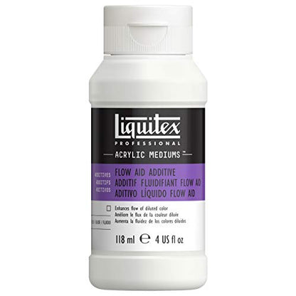 Liquitex Professional Effects Medium, 118ml (4-oz), Flow Aid - color: Flow Aid, size: 4 Fl Oz (Pack of 1), style: 4-oz