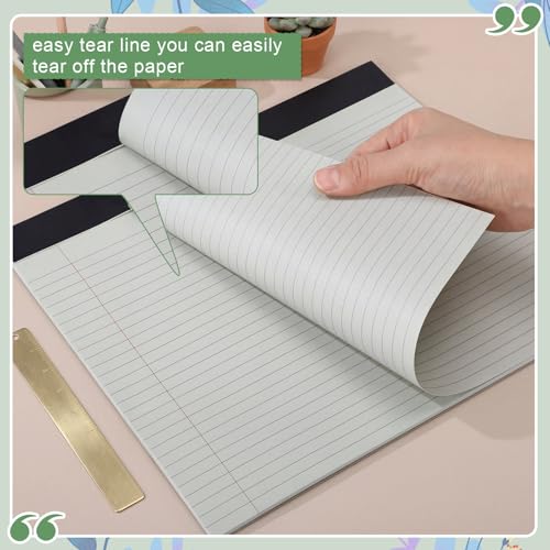 Lincia 6 Pcs Legal Pads Landscape Notebook, Aesthetic Color - color: Aesthetic Color