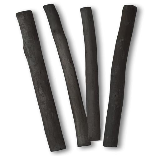 Willow Charcoal Sticks, Jumbo Willow Charcoal Pencils for Artists, Beginners, Students, Natural Charcoal Stick for Sketching, Drawing, and Shading (9-12MM | 6 Sticks) - style: 9-12MM | 6 Sticks