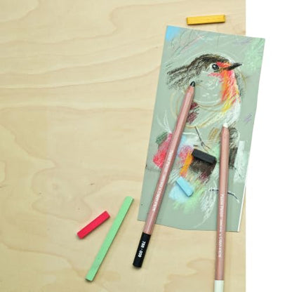 Caran D'ache Pastel Pencils - Pink White (788.581)