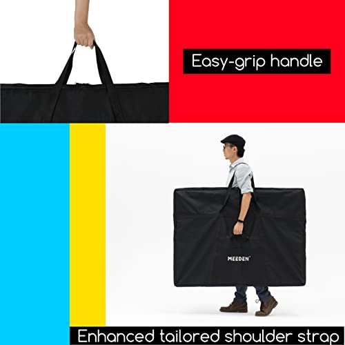MEEDEN Art Portfolio Bag: 36 x 48 Inch Black Canvas Portfolio Case - size: 36" X 48"