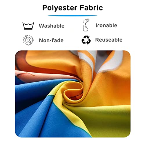 10x8ft Fabric Weather Station Backdrop Sunny Cloudy Rainy Thunderstorm Background Meteorological News Themed Party Decorations Birthday Shoot Adult Portrait Photoshoot Booth Props Wallpaper - size: 10x8FT