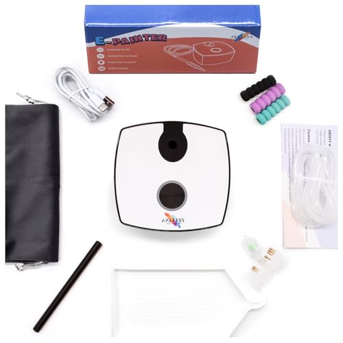 Zellina Diamond Art PensTools, Electric Diamond Painting Pen No Wax Needed with Storage Tray, Accessories Tool for Setting AB Stones Without Wax, Quiet and Long-Lasting (Black) - color: Black