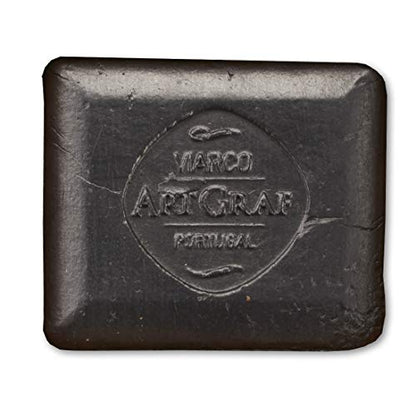 Art Graf Water-Soluble Tailors Chalk Square Disc, Graphite - color: Graphite
