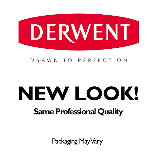 Derwent Tinted Charcoal Pencils, 4mm Core, Metal Tin,(2301691) (Pack of 72) - size: 1 Count (Pack of 72)