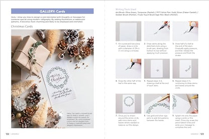 A Beginner's Guide to Modern Calligraphy & Brush Pen Lettering: Learn to Create Beautiful Hand Lettering for Invitations, Cards, Journals and More! (400 Step-by-Step Examples)