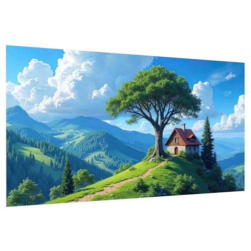 JOOZ Large Diamond Painting Kits for Adults, 5D Landscape Diamond Art Kits - color: Landscape 048