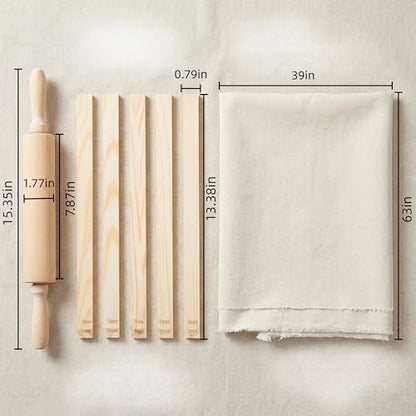 Lupnkl 12-Pack Ceramic & Pottery Tools Kit