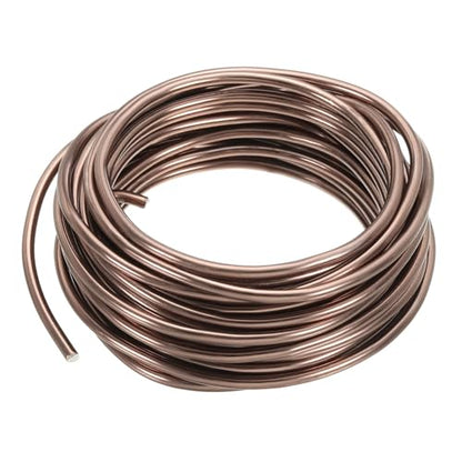 PATIKIL Bonsai Training Wire 4mm x 23ft Anodized Aluminum Brown - color: Brown, size: 4 mm x 7 m