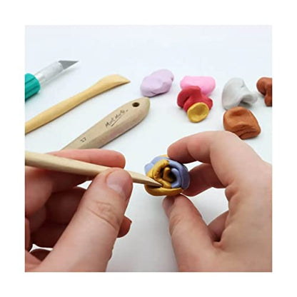 Mont Marte Polymer Clay Set Metallic – 10 Pieces – 100g – Soft, Even Texture – Easy to Shape – Clay for Pottery, Modelling and Handicraft