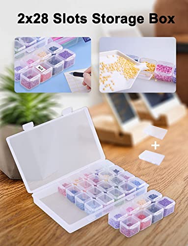 Ratukall A3 LED Light Pad for Diamond Painting, USB Powered Light Board Kit | Adjustable Brightness Light Box for Tracing with Diamond Art Accessories & Tools, Includes Storage Case, Drill Pens & Stand - style: 02-A3 Light Pad Kit