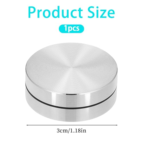 Pottery Trimming Spinner Diamond Core Tools Pottery Trimming Tools Pottery-Ceramic Clay Tool for Artists Hobbyists (Silver)