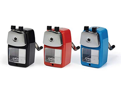 CARL Angel-5 Pencil Sharpener, Blue - color: Blue