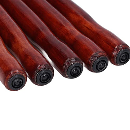 5Pcs Tachikawa Comic Pen Nib Holder for Various Pen Nib, Comic Dip Pen Set, Dip Pen Nib Holder Premium Sandalwood Hold Sturdy Comic Pen Nib Holder5Pcs Burlywood C (Red Wood Color) - color: Red Wood Color