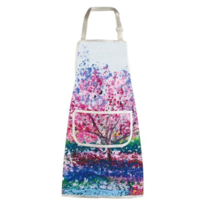MBMSO Painting Artist Apron with Pockets Artist Painter Gifts Art Lover Gift for Art Teacher Student Painter Apron Waterproof - color: Painting Tree Apron