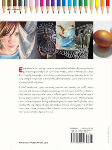 The Colored Pencil Manual: Step-by-Step Instructions and Techniques (Dover Art Instruction)