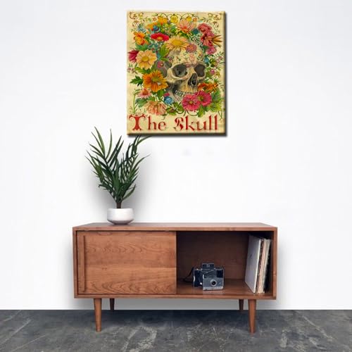 Aihonmin Colour Floral Paint by Number Kits Children,Rustic Paint by Number Kits Canvas Human Organ Great Gift for Adults Arts Crafts for Home Wall Decor Brushes and Acrylic DIY Framed 16''W x 20''H - color: Organs-06, size: 16''x20''(DIY Frame)