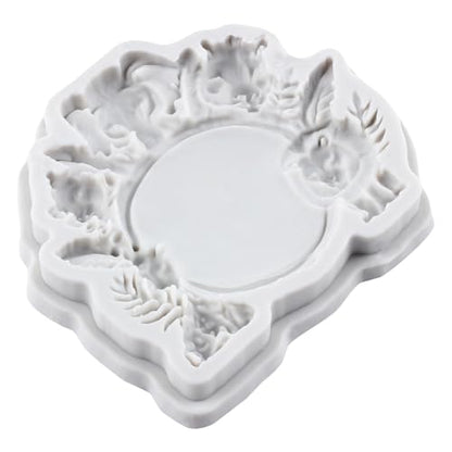 Animal Polymer Clay Mold Lion Elephant Giraffe Silicone Molds - color: Style I