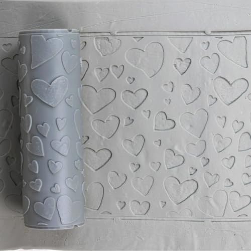 Blush Harmony Clay Texture Roller 2" for Polymer Clay - color: Blush Harmony Roller, size: 2 inch