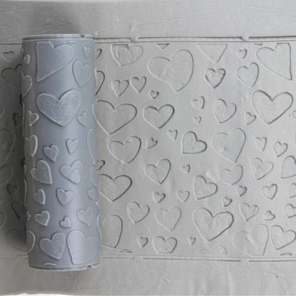 Blush Harmony Clay Texture Roller 2" for Polymer Clay - color: Blush Harmony Roller, size: 2 inch