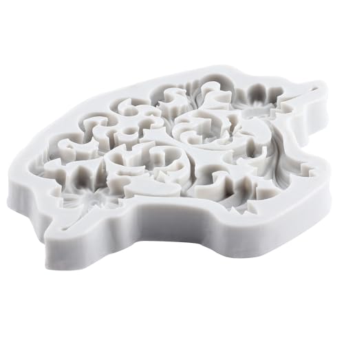 Baroque Relief Polymer Clay Mold Relief Flower Silicone Molds | DIY Craft Epoxy Resin Casting Polymer Clay Tools Crafts Air Dry Jewelry Making - color: Style L