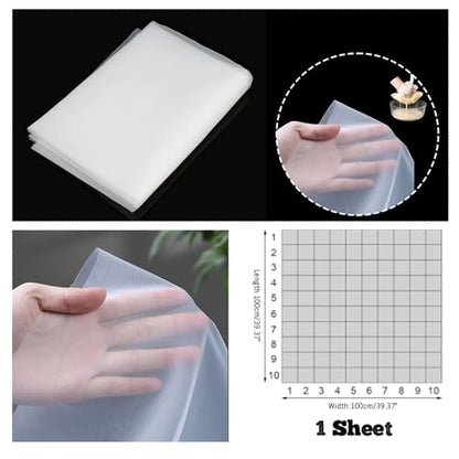 39.37"X39.37" Nylon Mesh Fabric, 60 100 200 300 400 500 Mesh | Nylon Mesh Filter Fabric, Reusable Strainer Cloth for Milk, Juice, Paint - style: 200mesh