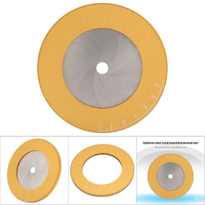 Professional Adjustable Circle Drawing Tool Metal Round Circle Drawing Tool Drawing Ruler Drawing Circles Geometric Tool