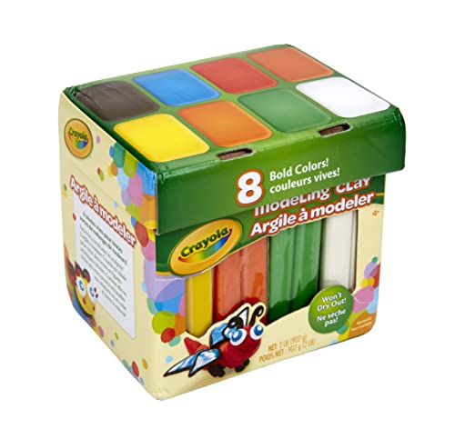 Crayola Modeling Clay in Bold Colors, 2lbs, Gift for Kids, Ages 4 & Up - size: Small
