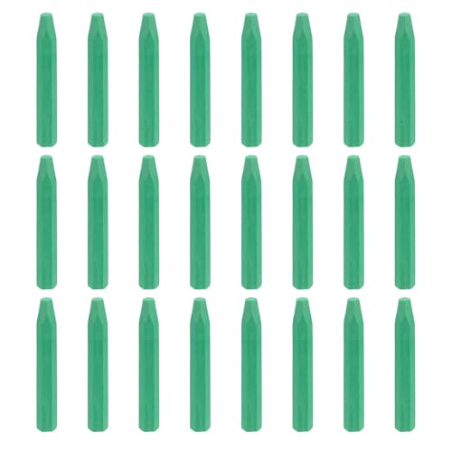 MECCANIXITY 25PCS Oil Pastels Set, Soft Oil Colored Drawing Pastels Chalk Vibrant Color for Artists Art Supplies for Beginners Teachers, Green - color: Green