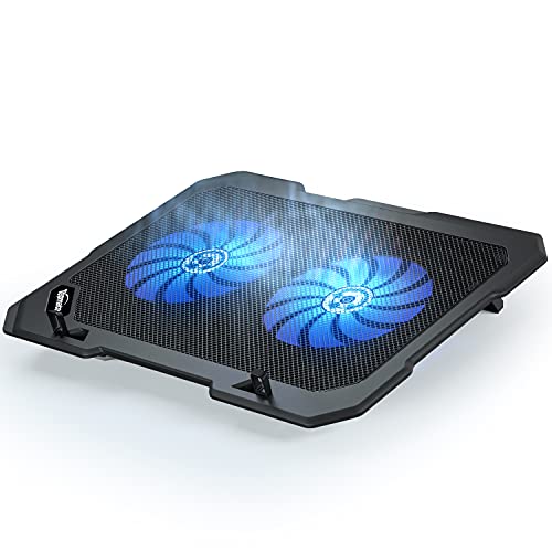 TopMate C302 Laptop Cooling Pad Ultra Slim Notebook Cooler, Laptop Fan
