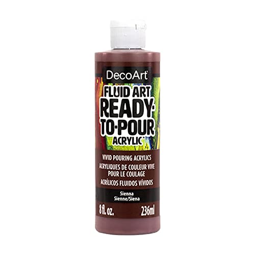 Deco Art Fluid Art Sienna - color: Sienna