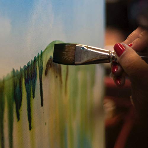 PHOENIX Stretched Canvas for Painting 8x10 Inch/10 Value Pack, 8 Oz Triple Primed 5/8 Inch Profile 100% Cotton White Blank Canvas, Artist Framed Canvas for Oil Acrylic & Pouring Art - size: 8"x10", style: Studio Set (8 Oz.)