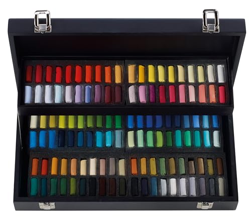 SENNELIER Extra-Soft French Half Pastel Professional Artist Box Set, 120-Colors - size: 1 Count (Pack of 1)